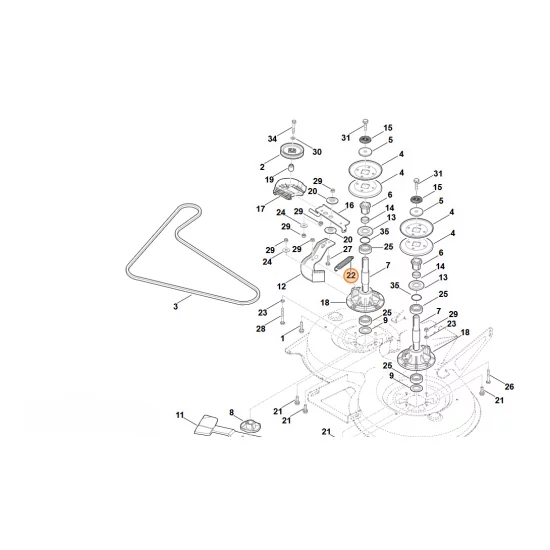 STIHL  Sprężyna naciągowa 6170 162 7921